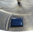thumbnail image 2 of Alpine Corporation TEC316SLR Solar Birdbath with Birds and LED Light, LED Decor for Patio, Lawn & Garden, 41"H, Gold, 2 of 3