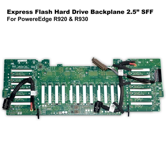 Open Box Dell PowerEdge R920/R930 24-Bay 2.5" SFF Express Flash Backplane - JXR3K