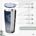 thumbnail image 3 of Dallas Car Cup EST 1960 Tumblers 20oz Straight Skinny Sports Travel Coffee Mug, Stainless Steel, Insulated,Classic Collection Gifts for Men Women Fans., 3 of 7