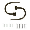 thumbnail image 5 of (2 pack) Mainstays 2 Bronze Cap Curtain Holdbacks, 5 of 7