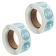 thumbnail image 4 of LABSERRON 2 Rolls Self Adhesive Size Paper Sticker Multi Color For Retail Store 500 Pieces Roll, 4 of 8