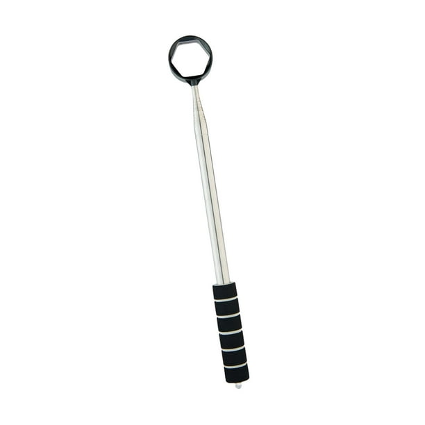 Herramienta de recuperación de pelotas de golf con diseño telescópico para una fácil recogida, regalo ideal para negro