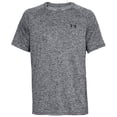 thumbnail image 4 of Camiseta Under Armour Tech 2.0 de manga corta para hombre, gris/negra, 4 of 4