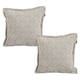 thumbnail image 1 of Cojin Decorativo Cuadrado Set de 2 Peco Blanco-Negro, 1 of 4