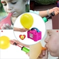 thumbnail image 3 of Inflador de globos eléctrico con enchufe de EE. UU., Bomba de aire inflable de potencia CC, soplador inflable, fiesta de cumpleaños, boda con 2 boquillas Jumpingount HA009364-01B, 3 of 6