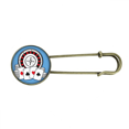 thumbnail image 1 of Poker Chips Turntable Illustration Retro Metal Brooch Pin Clip Jewelry, 1 of 3