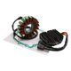 thumbnail image 4 of Estator generador de 115 mm, regulador de voltaje y junta para Tiger 1050 /SE 2007-2013, 4 of 13
