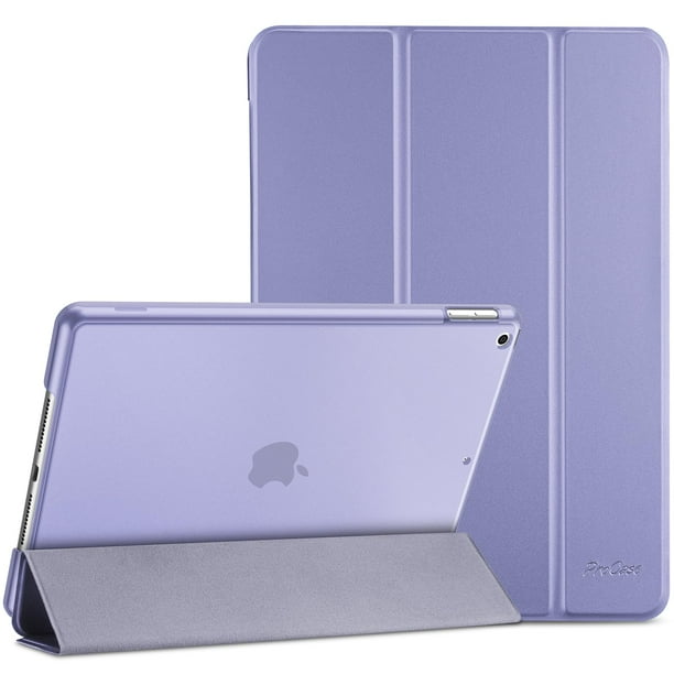 Funda ProCase para iPad de 9ª, 8ª y 7ª generación de 10,2 pulgadas, color morado claro