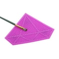thumbnail image 4 of Unique Bargains 1pc Watermelon-Shape Makeup Brush Cleaning Mat Red for Easy Makeup Purple, 4 of 6