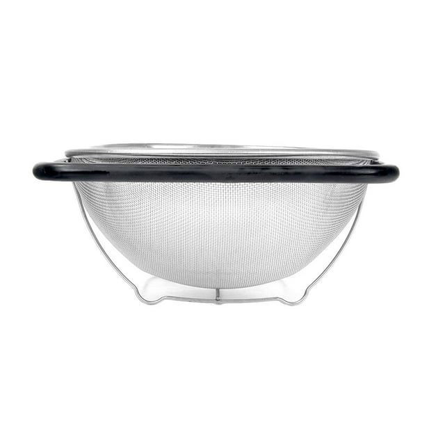 yingyy Expandable Retractable Drain Basket Rubber Grip Handles Sink Vegetables Draining Basket Stainless Steel Oval Colander Sink Vegetables Draining Rack