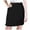 Black_001, variant on Womens Skirts Midi Underwear Short Skirt Elastic Bottom Strap Lace Underskirt Mini Skirts for Women White_002 XXL