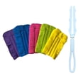 thumbnail image 2 of Washable Microfiber Duster Refills, 360 Degree Reusable Dusting Pads, Compatible with Extendable Handles, 5-Pack Cleaning Kit, 2 of 6