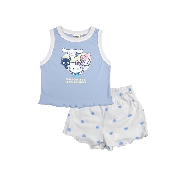 Pijama Infantil DTR Kitty & Friends Talla 12 Color Rosa
