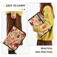 thumbnail image 4 of Organ Folder 14.2 x 0.8 x 10.6 Inches 13 Separate Pockets A4 Size Documents Folder A Sort Storage File Manager For The Home Office Cute Yellow Leaves, 4 of 7