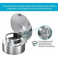 thumbnail image 3 of Stainless Steel Grill Vented Chimney Top Cap Compatible with Kamado Joe Classic & Pit Boss Charcoal Grill$$Garden & Patio, 3 of 6