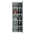 thumbnail image 6 of Depot E-Shop Baltimore 42-inch Tall Wall Mounted Shoe Rack with Mirror Door and 10-Shoe Capacity, White, 6 of 7