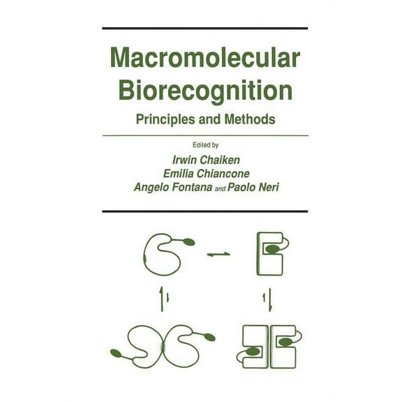 Experimental Biology and Medicine Macromolecular Biorecognition: Principles and Methods, Book 19, (Paperback)
