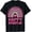 Black-13, variant on Funny Retro Heart Preppy Cherry Support Local Mothers Day Womens T-Shirt