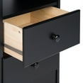 thumbnail image 6 of Prepac Astrid 2-Drawer Nightstand, Deep Black, 6 of 7