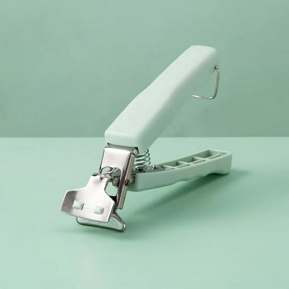 IDEANATEGRATE 1Pack Bowl Picker Kitchen Hot Dishes Gripper Anti Scalding Silicone Stainless Steel Cooking Gadgets