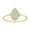 10K Yellow Gold, variant on FINE JEWELRY 10K White Gold Diamond Pear Chain Ring (1/6 cttw, I-J Color, I2-I3 Clarity) Size 10