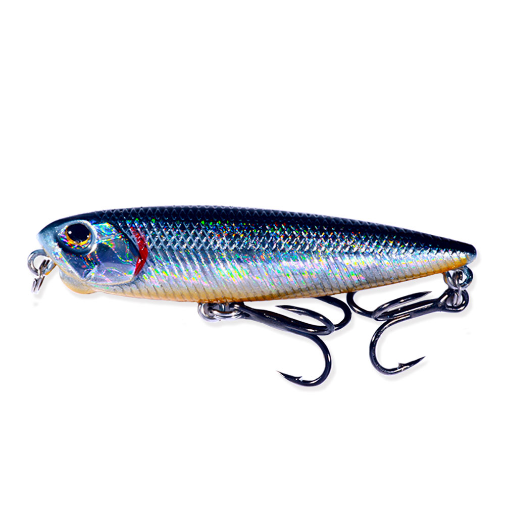 HENGJIA Fishing Lures, 8pcs Fishing Saltwater Popper Lures Topwater Fishing Lures Pencil Lures Sinking Hard Bait Pencil Popper Lure Fishing Lures Bass