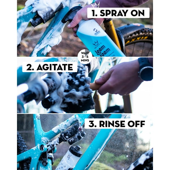 PEATY'S Loam Foam 5000ml Nettoyant Cycle Adulte Unisexe, Bleu, 5 litres