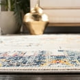thumbnail image 3 of SAFAVIEH Crystal Qiana Oriental Runner Rug, Light Gray/Orange, 2'2" x 5', 3 of 9
