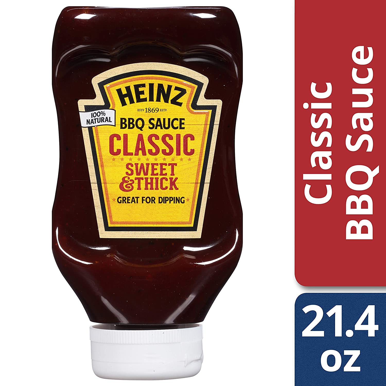 Heinz Sweet & Thick Classic Style BBQ Sauce (21.4 oz Bottles, Pack of 6) - image 2 of 2