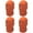4Pack-Orange, variant on SHEVERCH 4 Pack Ski Mask for Men Women Balaclava Full Face Head Cover Skiing Motorcycle Football