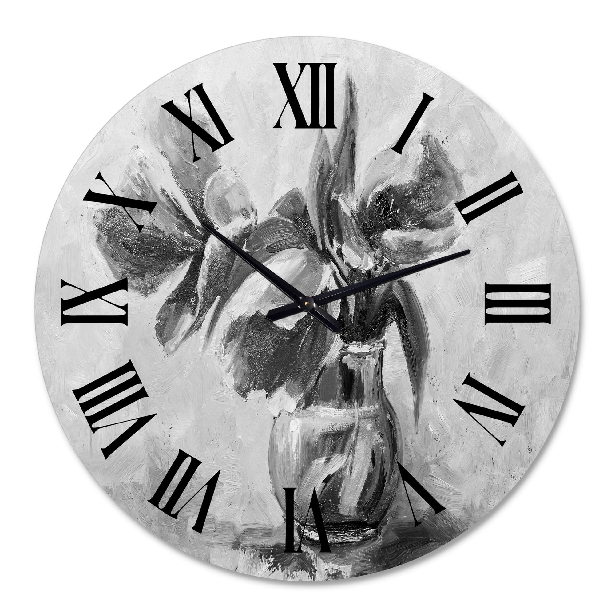 Designart 1 in Quartz Traditional Wall Clock