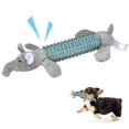 thumbnail image 3 of Pet Supplies Dog Toys for Small and Medium Dog Biting Toys Pet Plush Rubber Toys for Teething, Durable Dog Chew Toys, Gray, 3 of 5