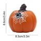 thumbnail image 3 of Adorno decorativo de calabaza de resina para Halloween, para escritorio, jardín, casa embrujada, ambiente de terror., 3 of 5