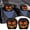 B, variant on 2PCS Funny Cartoon Car Headrest Covers, Cute Funny Cartoon Eyes Car Seat Head Rest Protector for Auto Front Seat Rest Decoration (B-1 Pair)