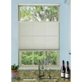 thumbnail image 3 of BlindsAvenue Cordless Top Down/Bottom Up Light Filtering Cellular Honeycomb Shade, 9/16" Single Cell, Winter White, Size: 66.5" W x 48" H, 3 of 5