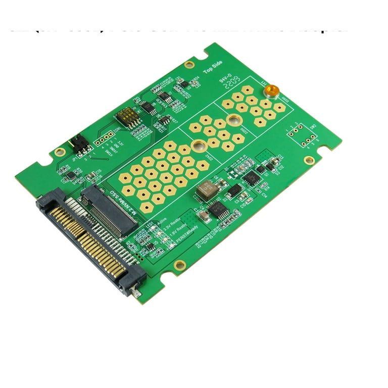 Adaptateur Gen 5.0 M.2 NVMe M Key Vers MCIO X4 PCIe 5.0 - KALEA-INFORMATIQUE