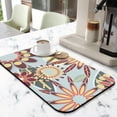 thumbnail image 2 of Essential Coffee Drying Mat - Absorbent Dish Pad with Non-slip Rubber Back, Great for Hiding Stains, Suitable for Kitchen Counters, Coffee Mat Dish Racks and Diatom Mud Coffee Makers, 19.5x12in, 2 of 7