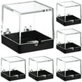 thumbnail image 4 of WORGEOUS 12pcs Mineral Specimen Display Box Specimen Case Transparent Storage Box, 4 of 9