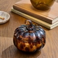 thumbnail image 6 of Better Homes and Gardens Farm Apple Pumpkin Scented 2 Wick Confetti Figural Pumpkin Jar Candle 8 oz., 6 of 7