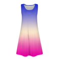 thumbnail image 7 of YunPes Girls Dress Summer Sleeveless Comfortable Casual Dress Gradient Print Children's Clothing with Pocket Vest Dress Children Place Dresses for Girls, 7 of 7