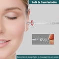 thumbnail image 2 of Spring Ear Wax Cleaner Tool Set Ear Cleaner Ear Cleaner Tool Ear Wax Removal Spoon Double Ended with Stainless 360° Spiral Ear Massage Cleaning Tool Ear Cleaner Cleaning Brush and Storage Box Silver, 2 of 7