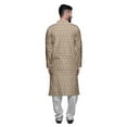thumbnail image 3 of Atasi Party Wear Kurta Pajama For Men Mandarin Collar Ethnic Printed Kurta Set, 3 of 5