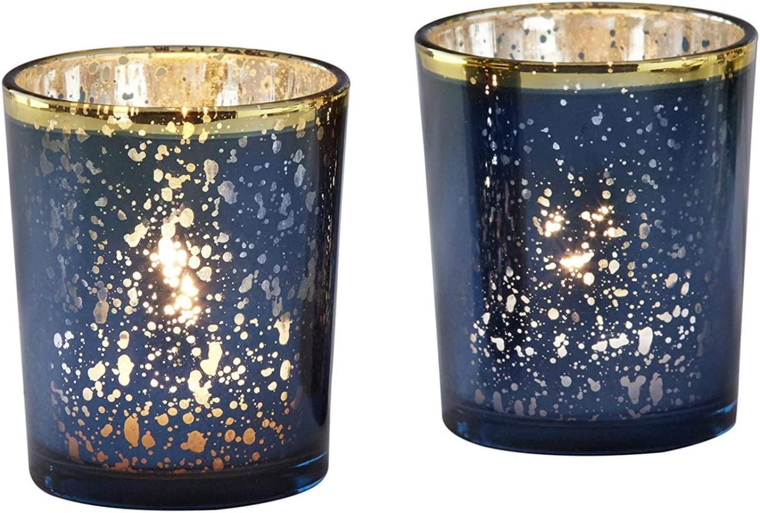 Codllyne Tea Light Holder, Mercury Glass Tealight Candle Holders