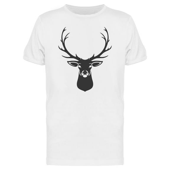 Great Deer Silhouette T-Shirt Men -Image by Shutterstock, Male 3X-Large