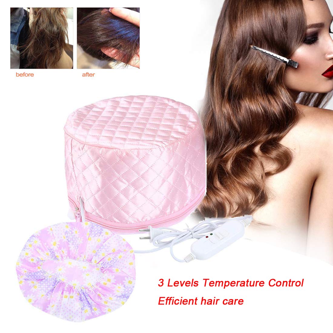 110V Hair Care Hat,Hair SPA Cap,Hair 