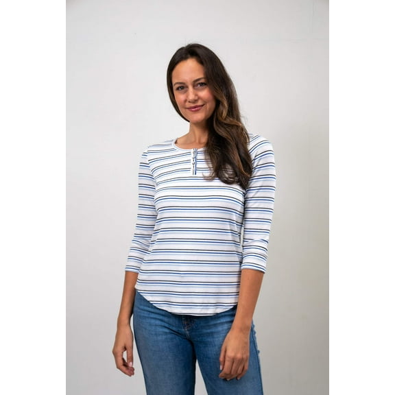 Christina Stripe Henley