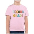 thumbnail image 1 of TZEWGL Hauts pour Fille Garçon Rentrée Scolaire Saison Imprimé Col Rond Manches Courtes Vêtements pour Filles Garçons Taille 10-11T, 1 of 4