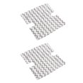 thumbnail image 2 of 2 Pack Microfiber Mop Pads Replacement for Shark Lift-Away Pro & Genius Steam Pocket Mop S3973 Washable Mopping Cloth Accessories, 2 of 8