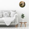 thumbnail image 5 of Creowell Deer Forest Nature Wall Clock 10 Inch Silent Mechanical Decor 10x10in, 5 of 8