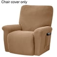 thumbnail image 2 of Cheers Recliner Cover Stretch Soft Polyester Non Slip Side Pocket Jacquard Cover for Home, 2 of 2